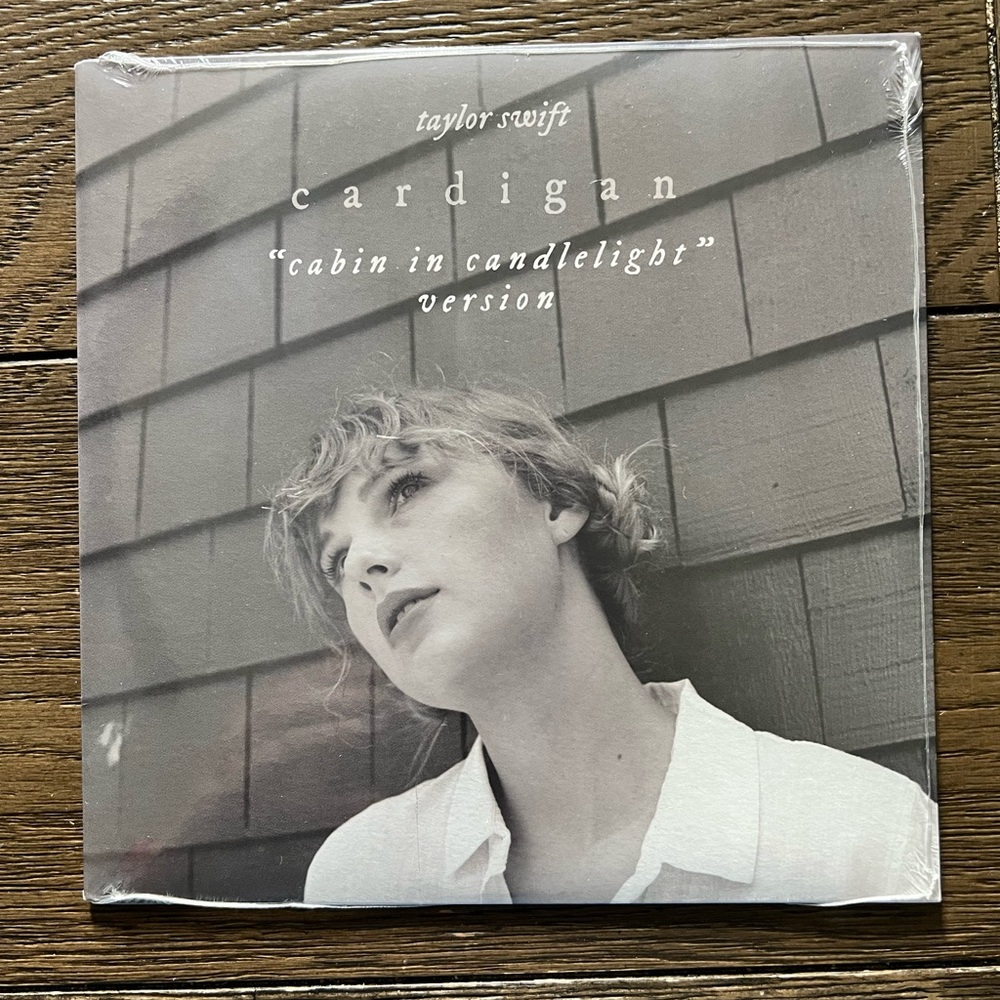 NEW Taylor Swift Cardigan Cabin in Candlelight 7” Vinyl